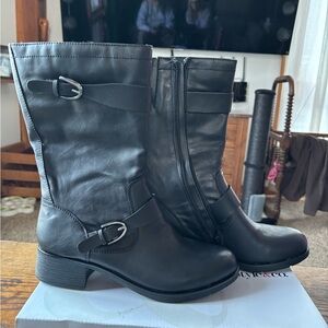 Style & Co. Black Heeled Boots